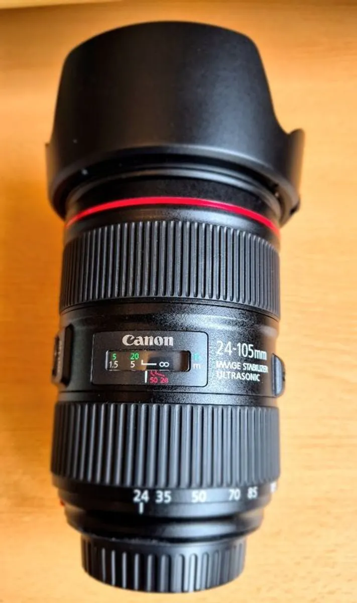 Canon Ef 24-105mm F/4l Is Ii Usm Lens - Image 1