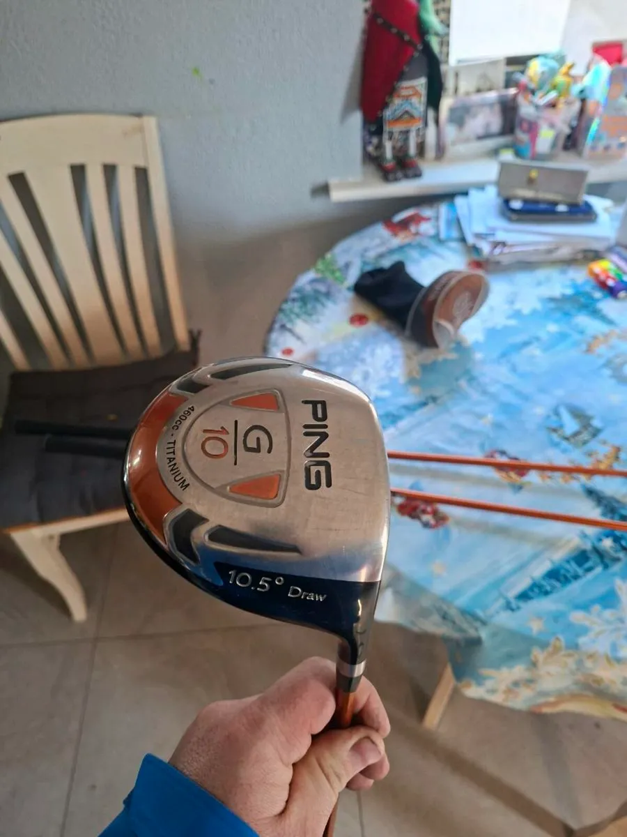 Ping g10 driver , 3 wood , 5 wood - Image 1