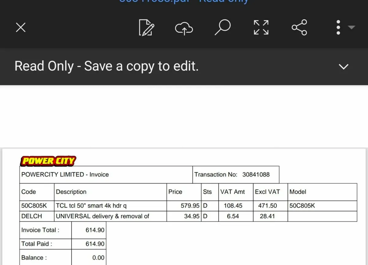 TCL Gaming TV C805K 50", 144hz, 4k, QLED - Image 2