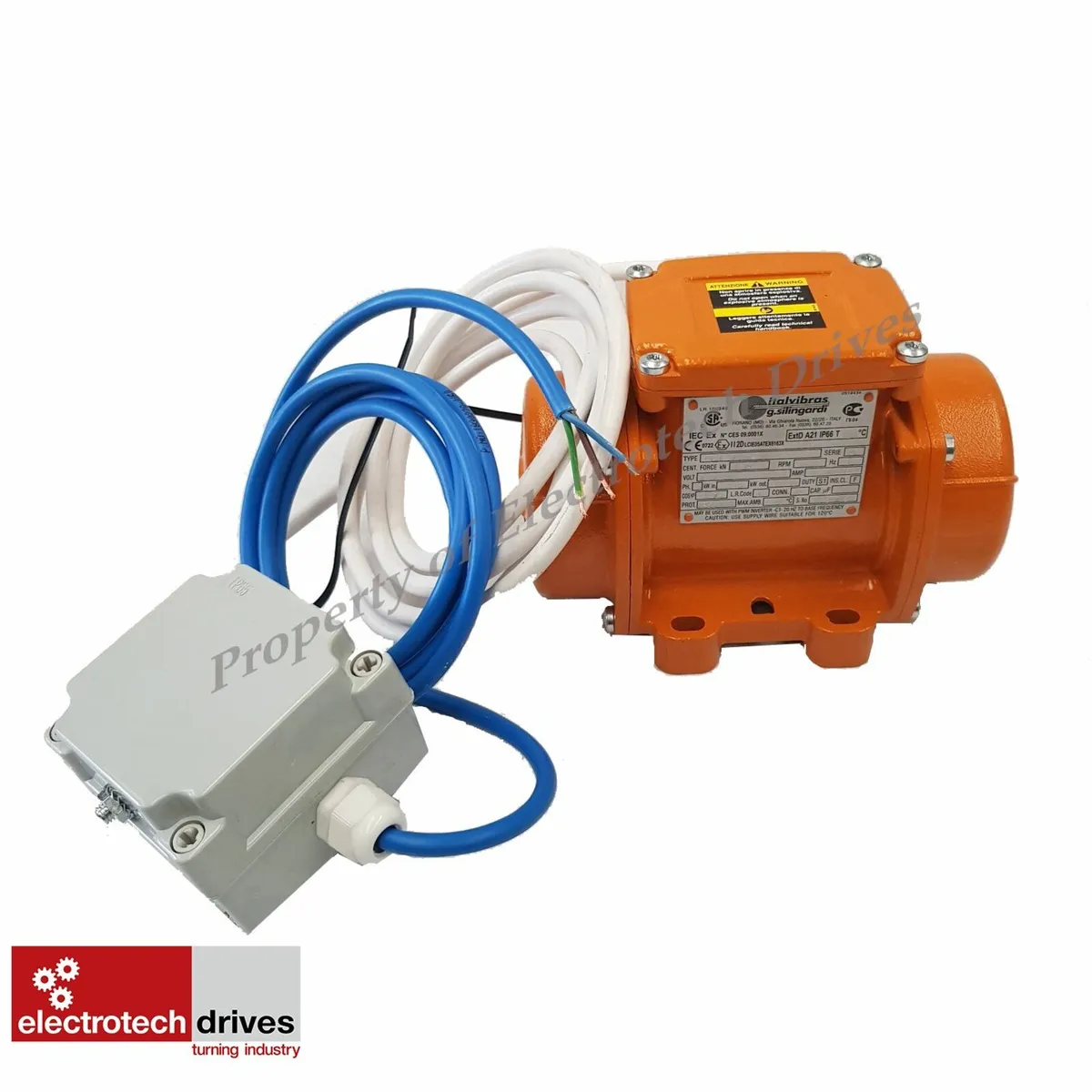 Single Phase Vibrating Motors - Silos Concrete - Image 1