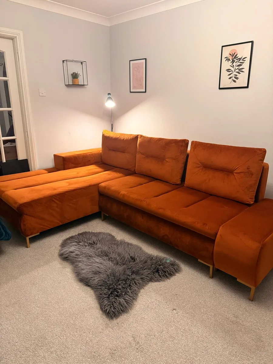 L shape sofa bed - Image 2