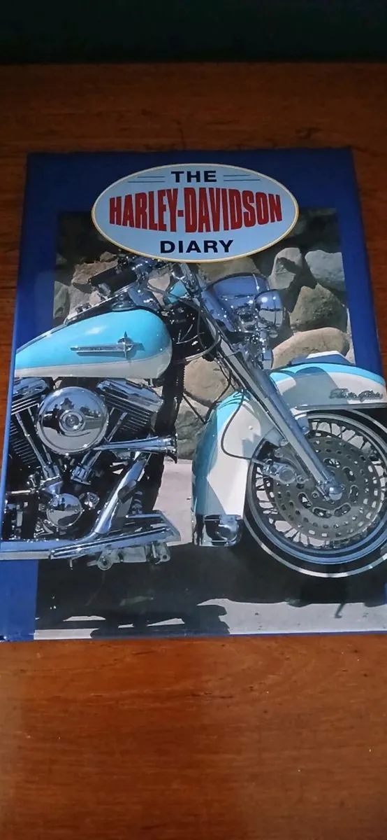 Vintage 1996 'The Harley-Davidson Diary'  Hardback - Image 1