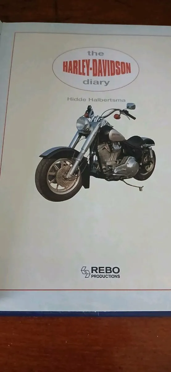 Vintage 1996 'The Harley-Davidson Diary'  Hardback - Image 2