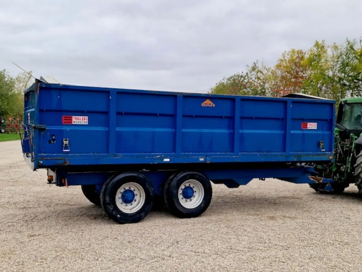 AS MARSTON 22′ GRAIN DROPSIDE TRAILER: 11018577 - Image 4