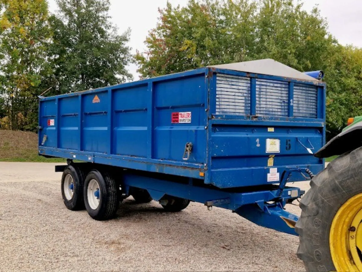 AS MARSTON 22′ GRAIN DROPSIDE TRAILER: 11018577 - Image 2