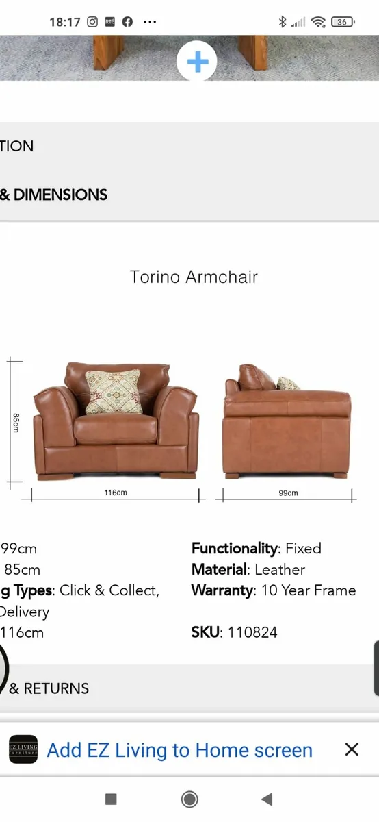 Leather suite - Image 4