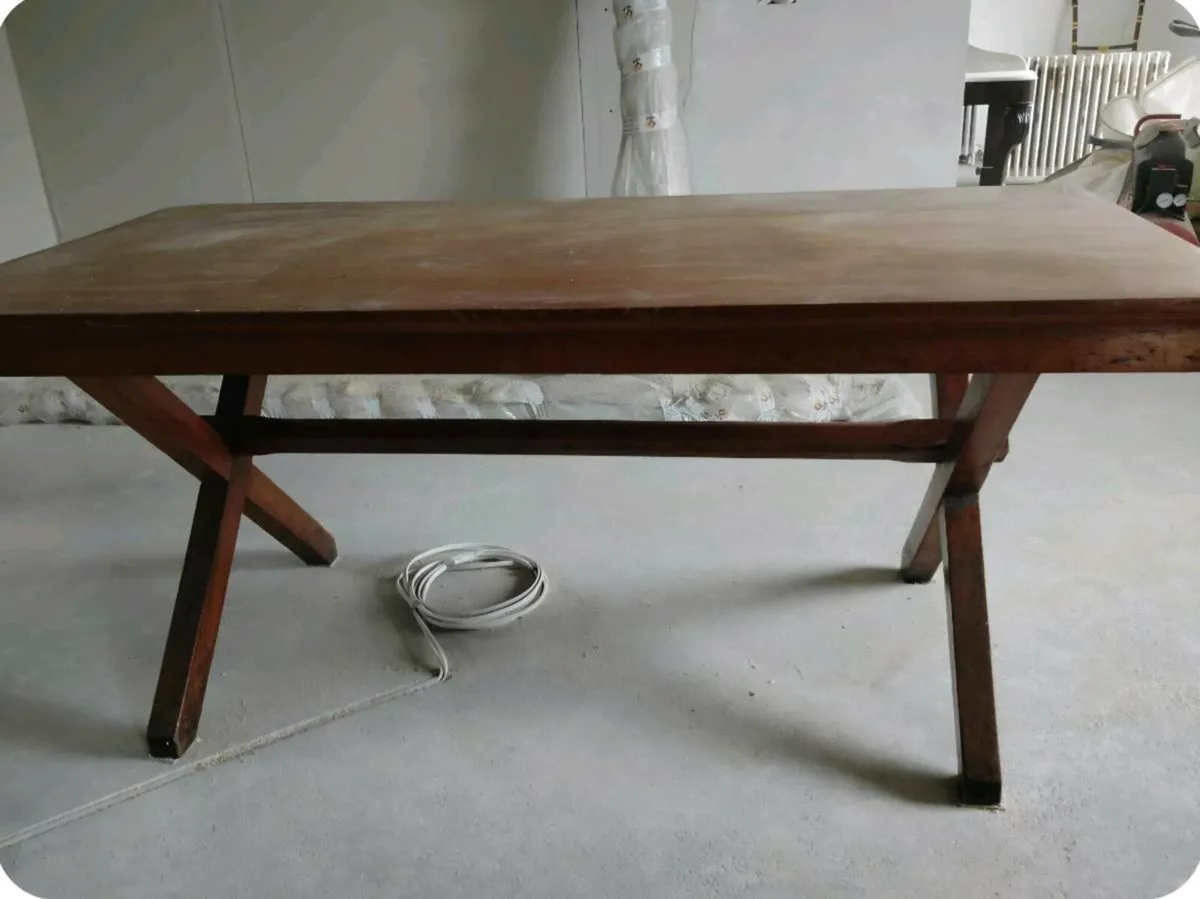 Mahogany Tables x 2 - Image 4