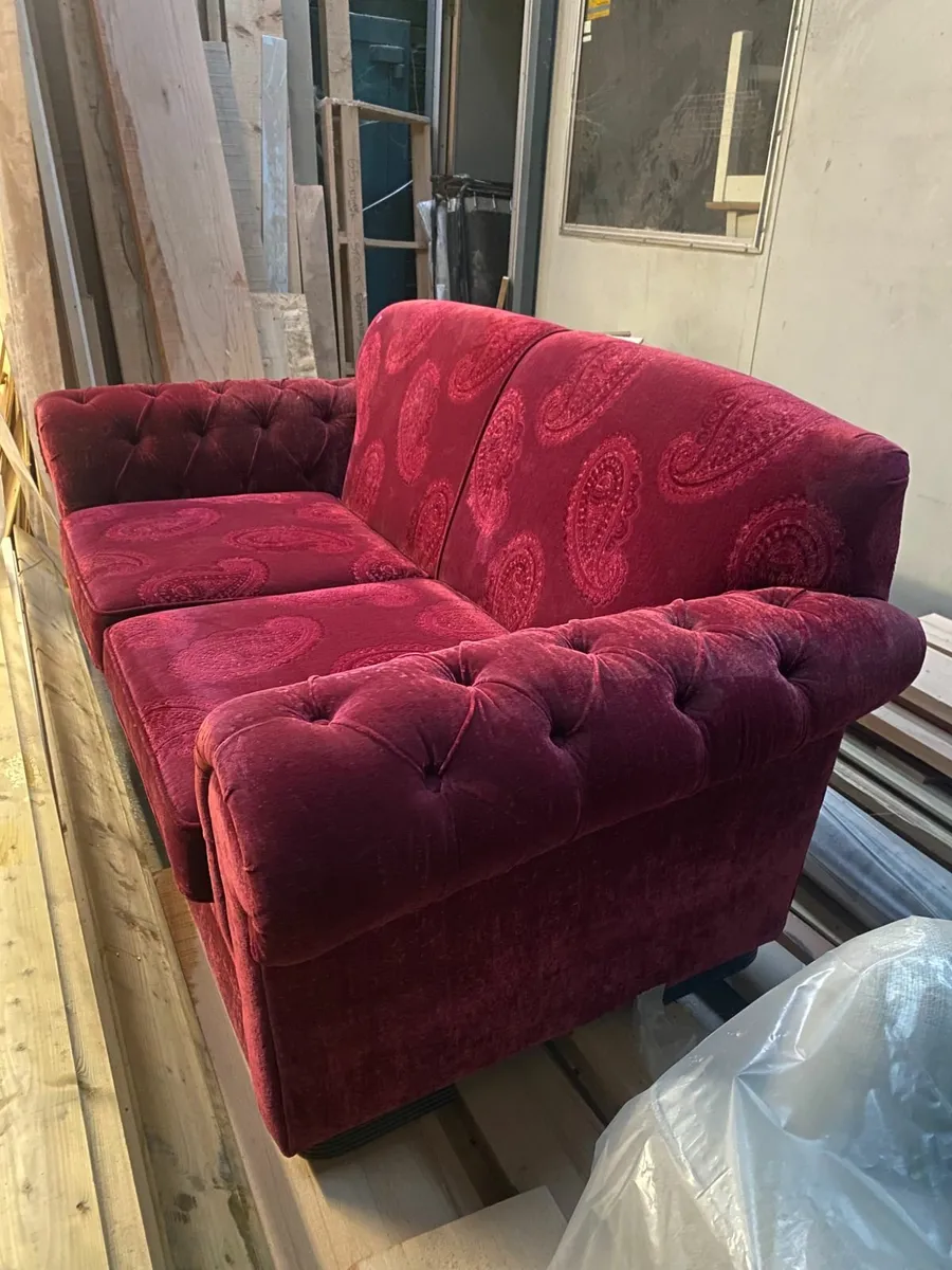 Red  Sofa - Image 2
