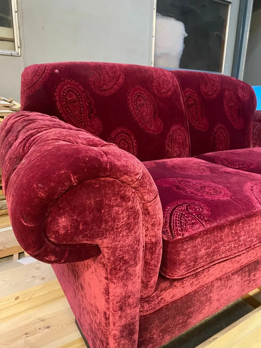 Red  Sofa - Image 3