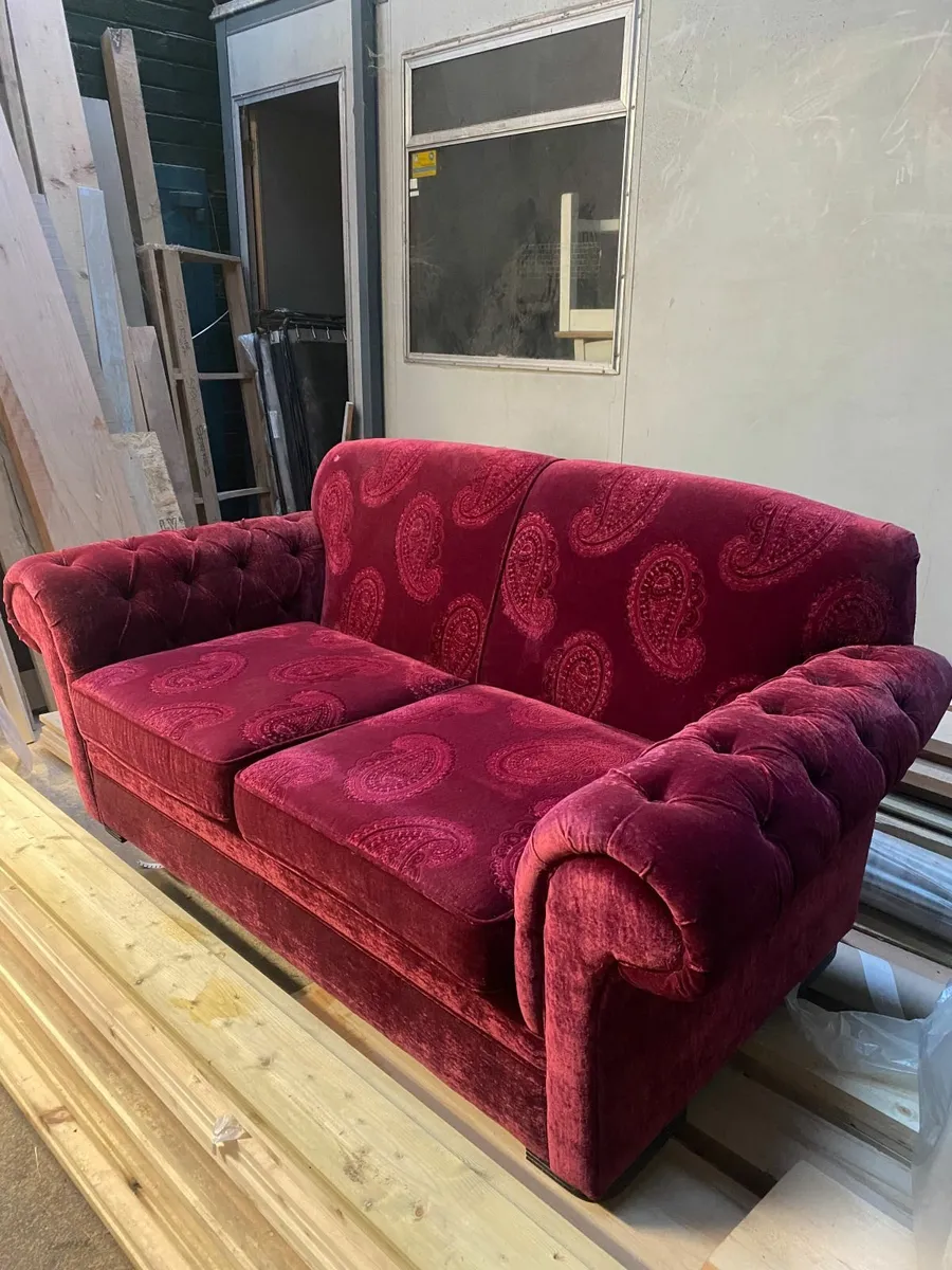 Red  Sofa - Image 1