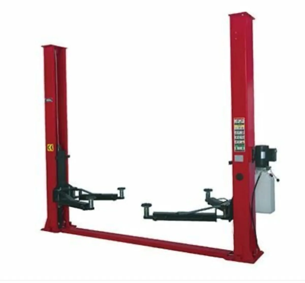 Brand new 2 post 4 ton car/van lift - Image 2