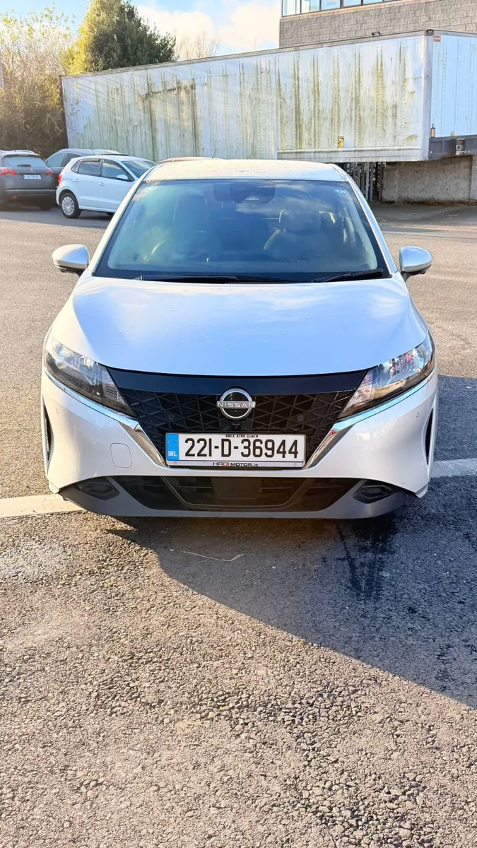 Nissan Note 2022 silver hybrid M - Image 1