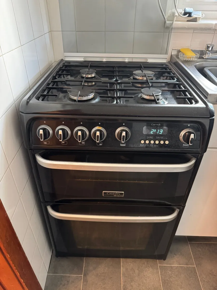 Cannon Carrick 60cm Gas Cooker Double Oven