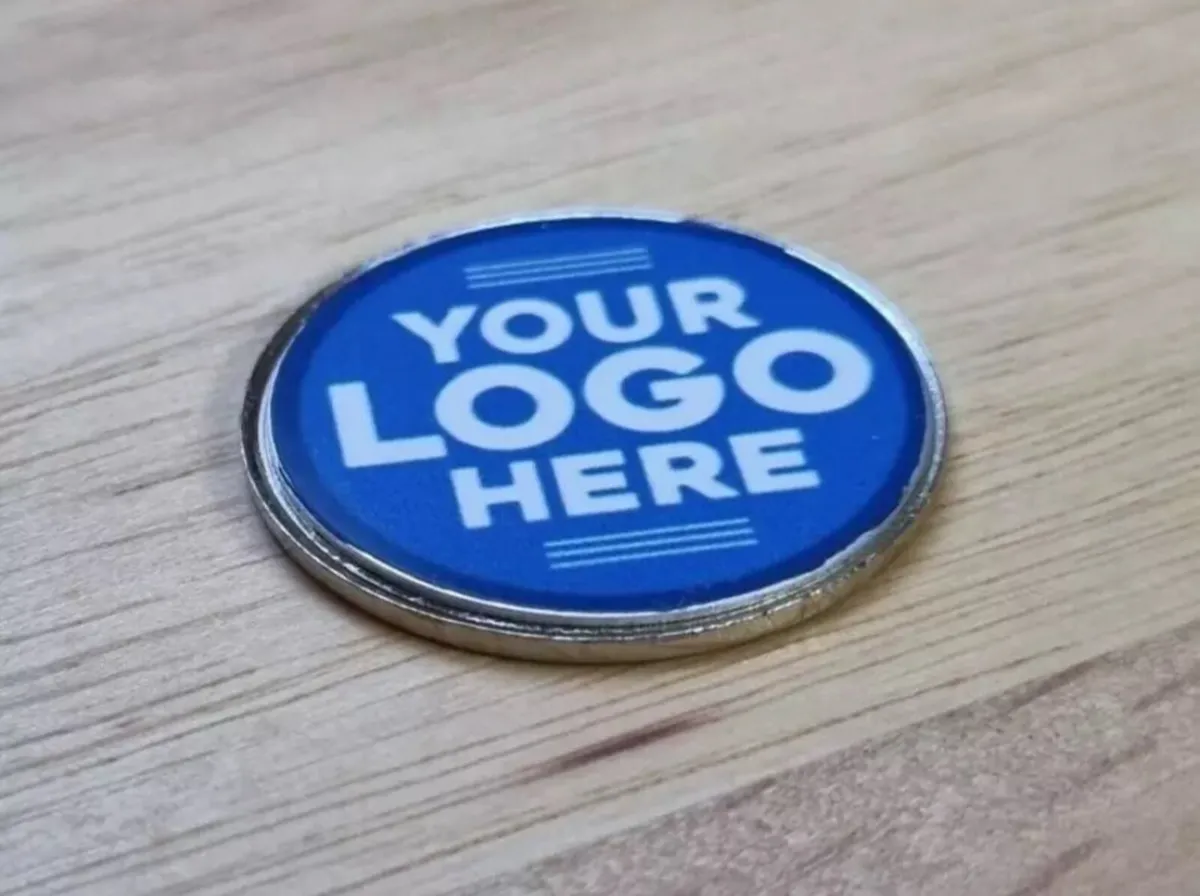 Personalised Text, Logo, Photo Golf Ball Marker - Image 2