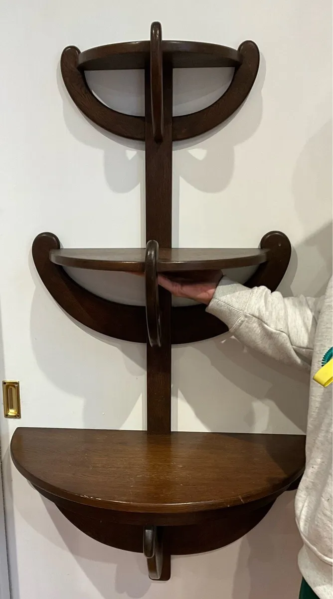 Quality Mahogany Shelves - Image 1