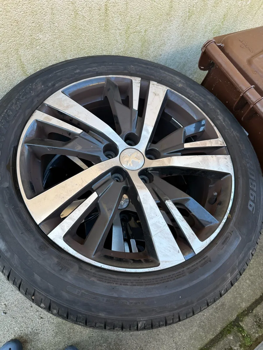 Peugoet 3008-5008 alloys for sale - Image 1