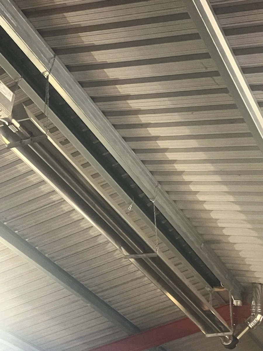 Industrial gas space heater