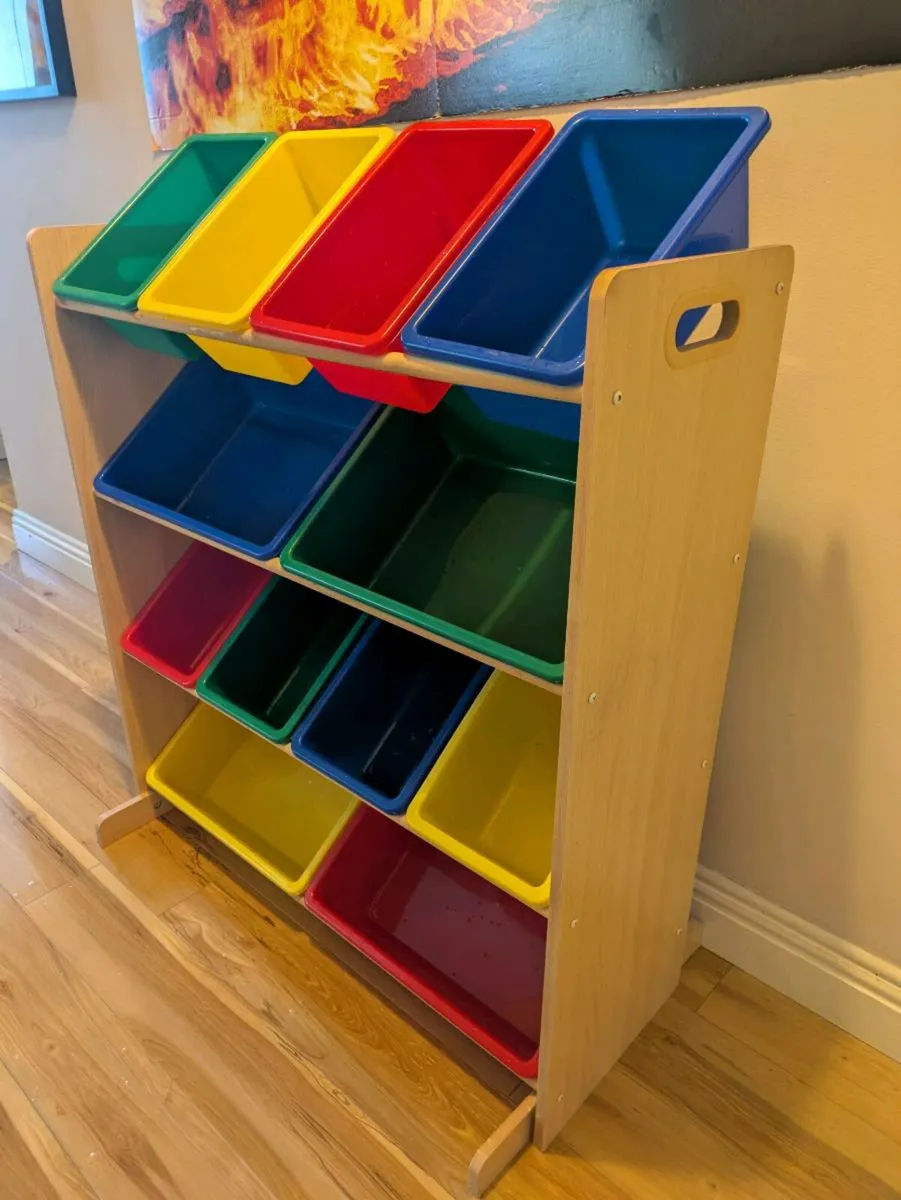 KidKraft Sort It & Store It Toy Organiser – 12 Bin - Image 1