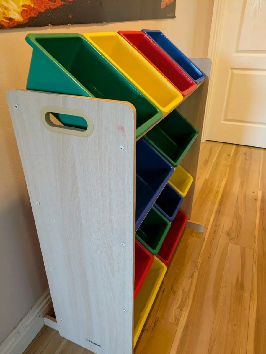 KidKraft Sort It & Store It Toy Organiser – 12 Bin - Image 2