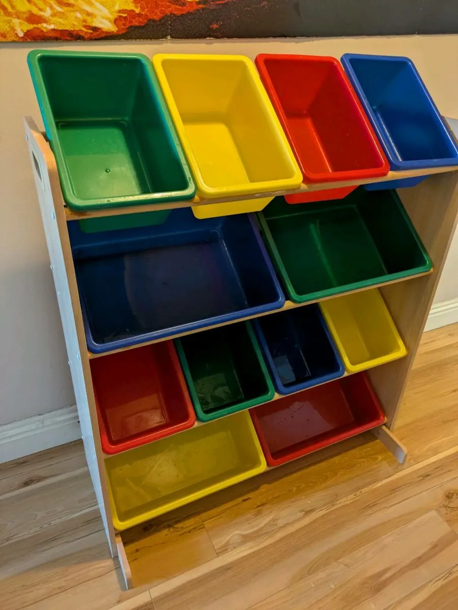 KidKraft Sort It & Store It Toy Organiser – 12 Bin - Image 3