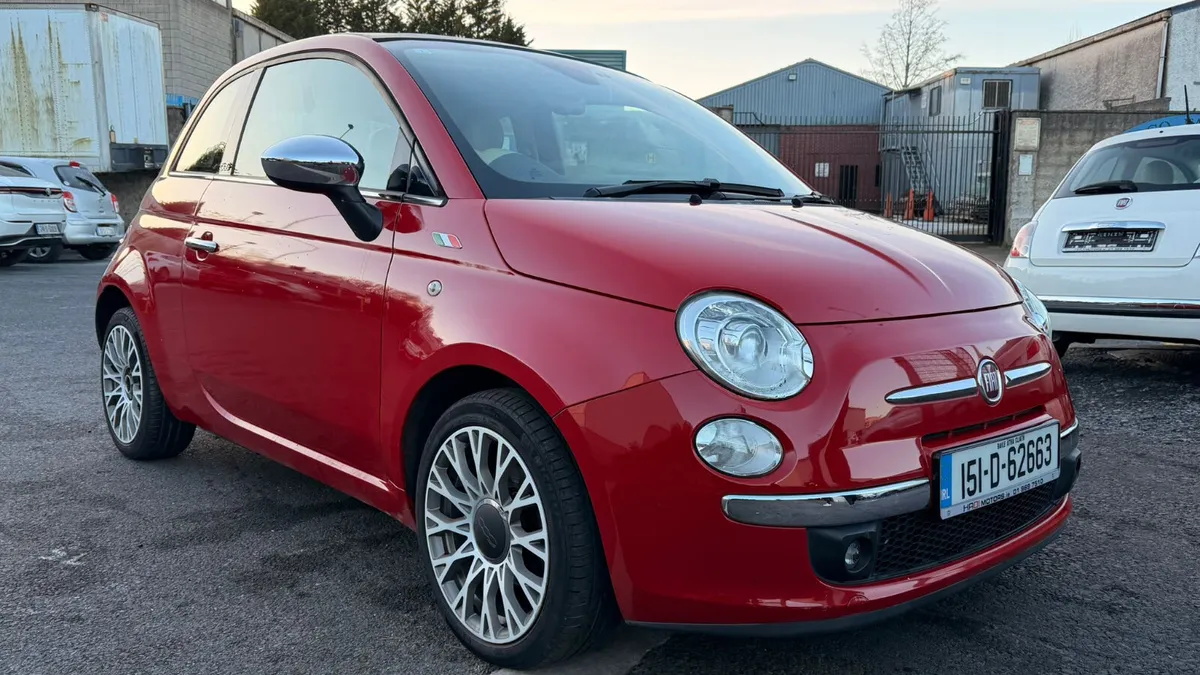Fiat 500 2015 Red 1.2L - Image 2