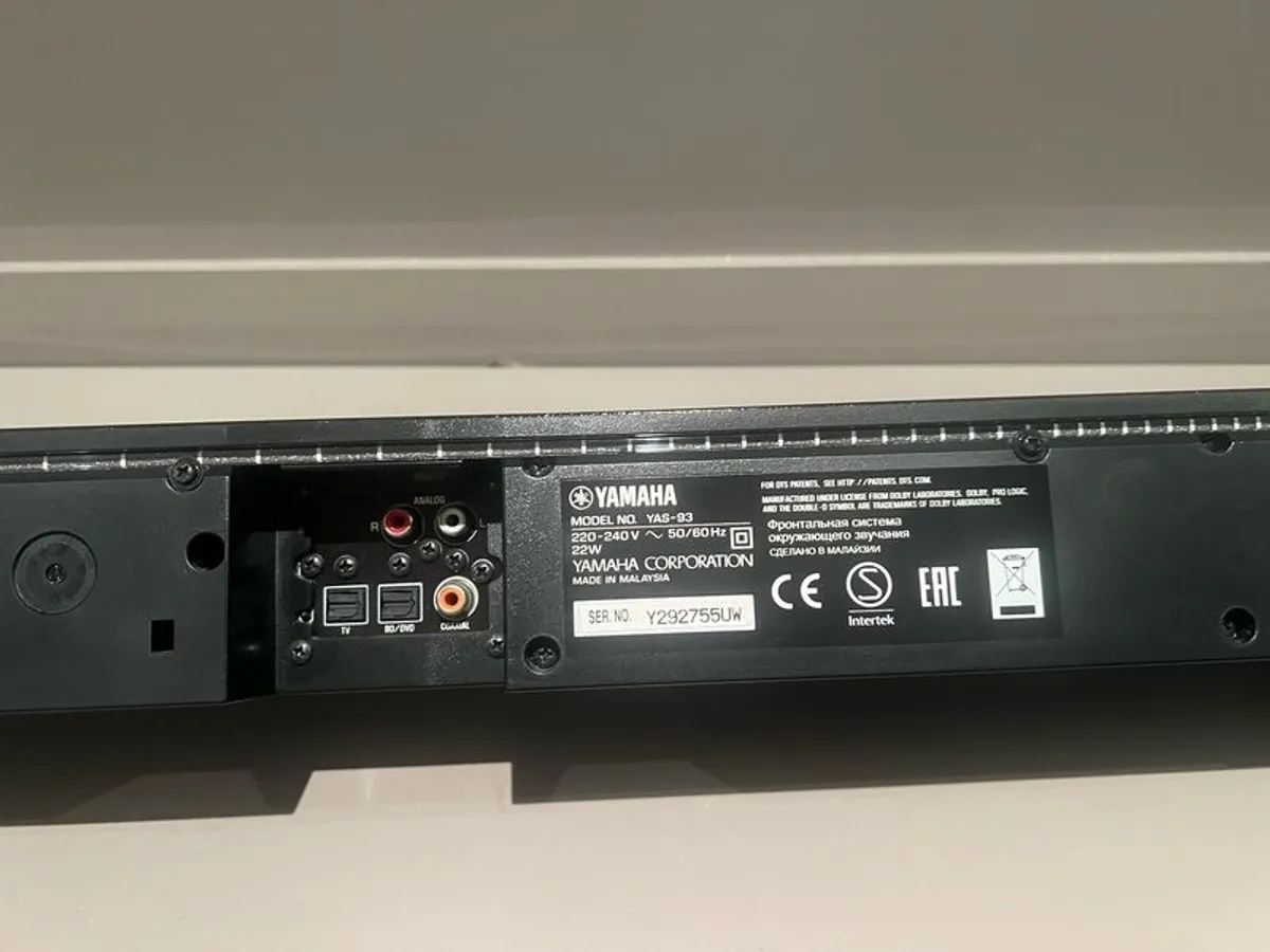 Yamaha Soundbar - Image 3