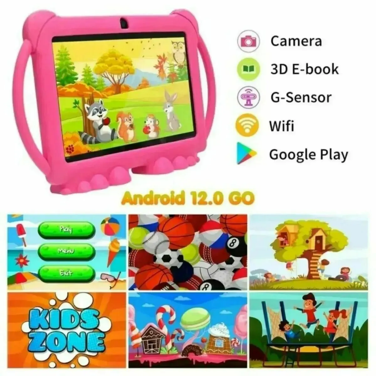 Android Tablet 7-Inch WiFi 32GB Storage 2GB - Image 4