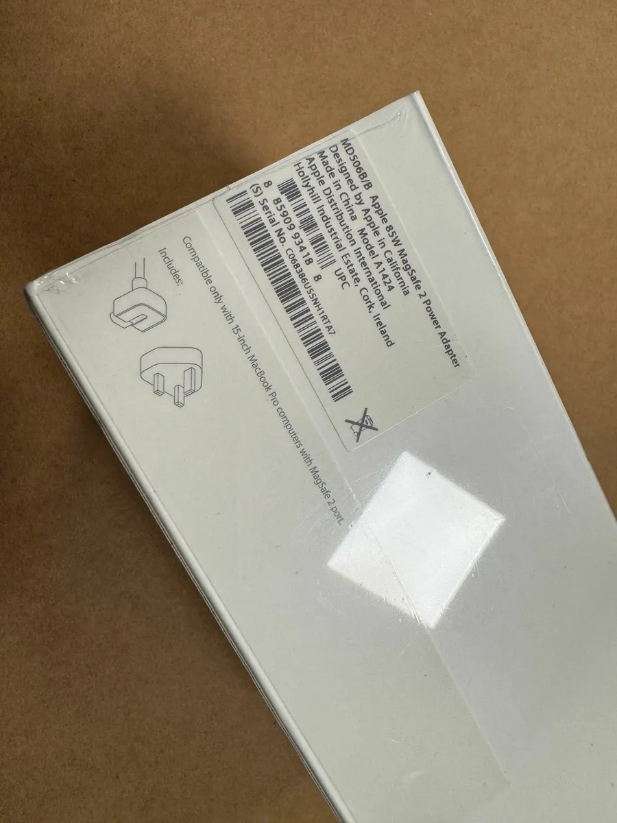 Apple 85W MagSafe 2 Power Adapter (Sealed New) - Image 2