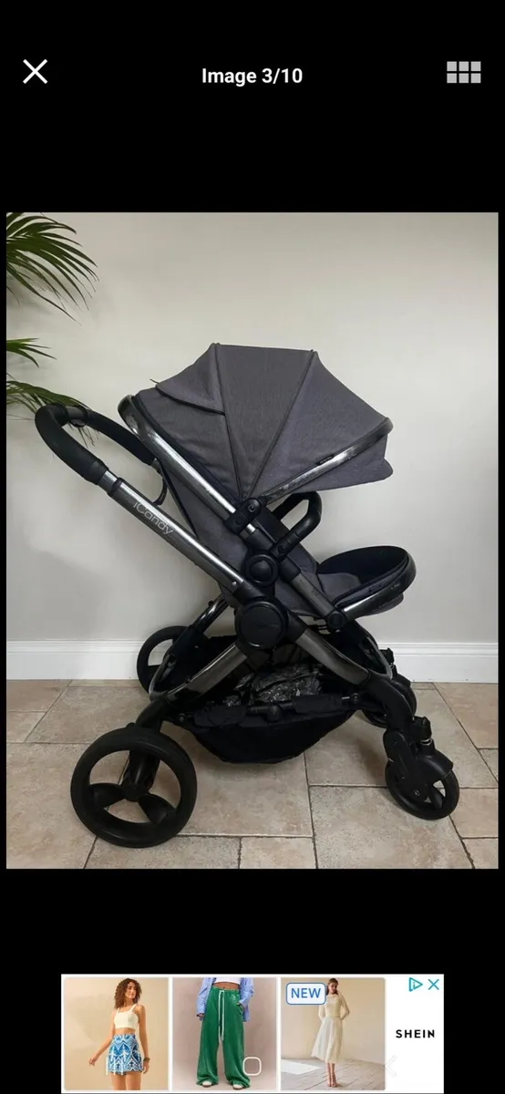 Icandy peach 7 & maxi cosi car seat - Image 2