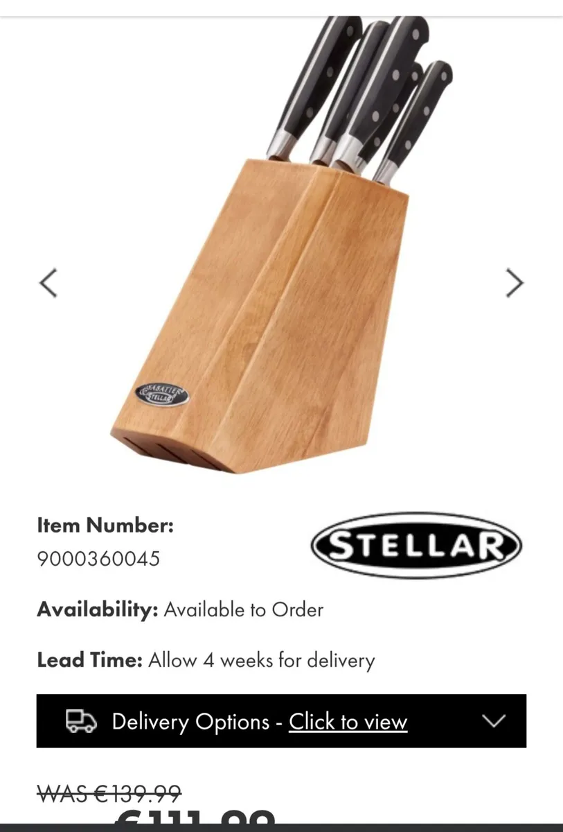 Knife block set - Image 3