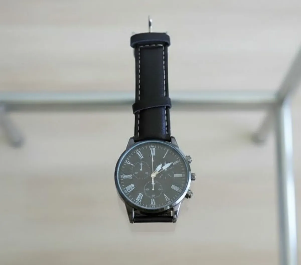 Men’s Black Watch & Jewellery Gift Set - Image 2