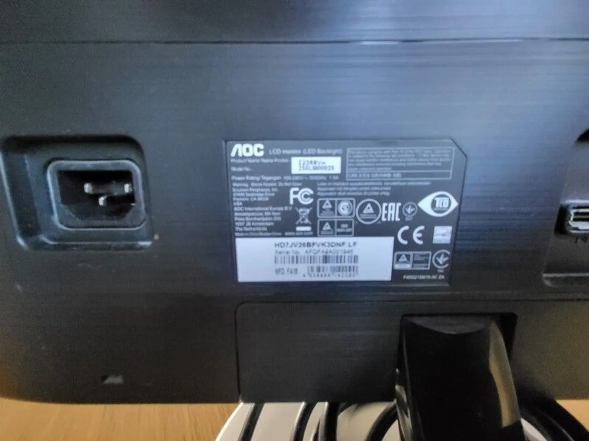 monitor 23 inch Aoc - Image 4