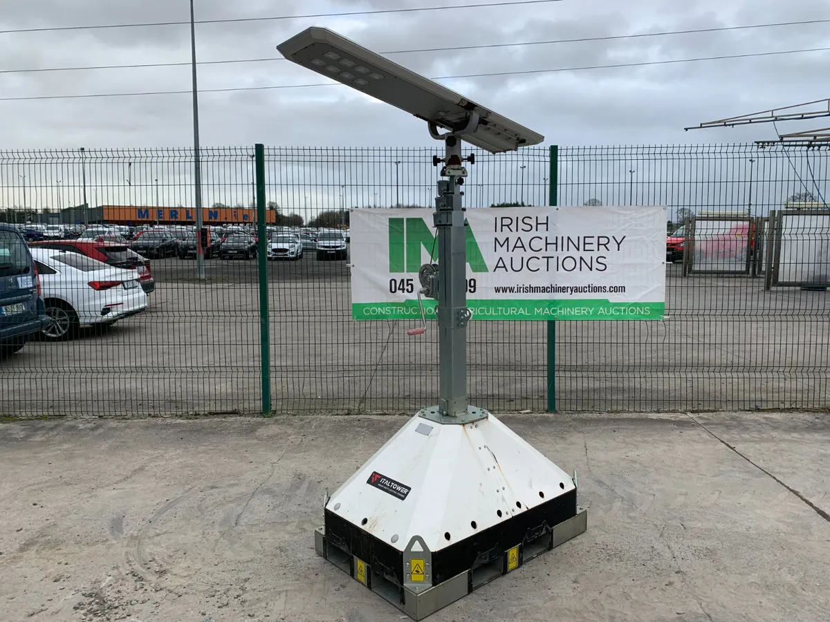 UNUSED 2022 ITAL TOWER SOLAR LIGHT TOWER FOR AUCT - Image 1
