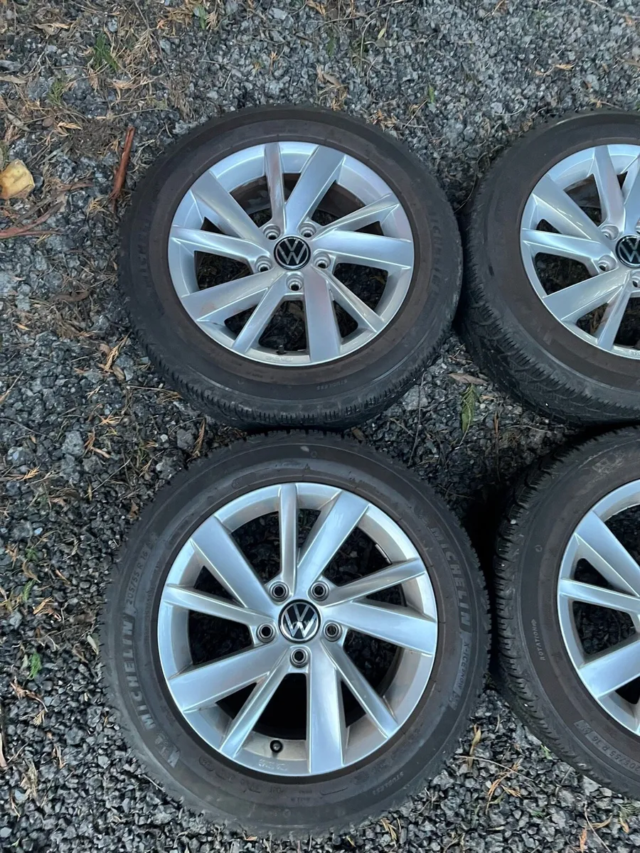16’ Genuine VW Golf Caddy 5x112 alloy wheels - Image 2