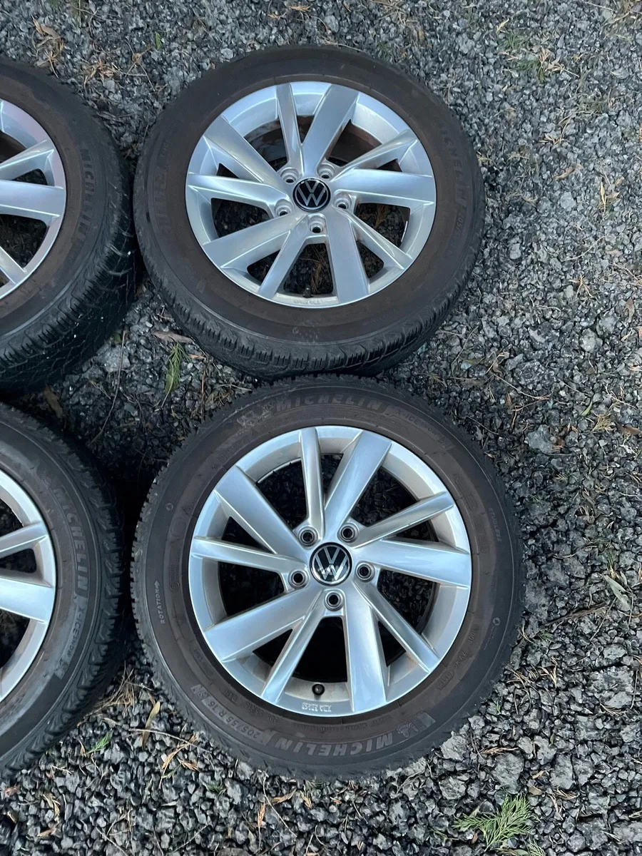 16’ Genuine VW Golf Caddy 5x112 alloy wheels - Image 3