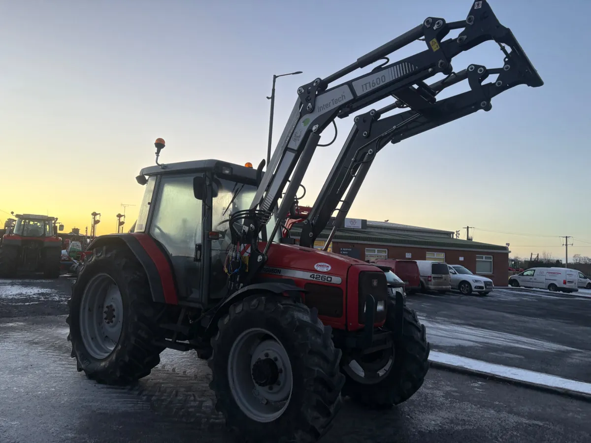 2001 Massey Ferguson 4260 & 2023 Loader - Image 4