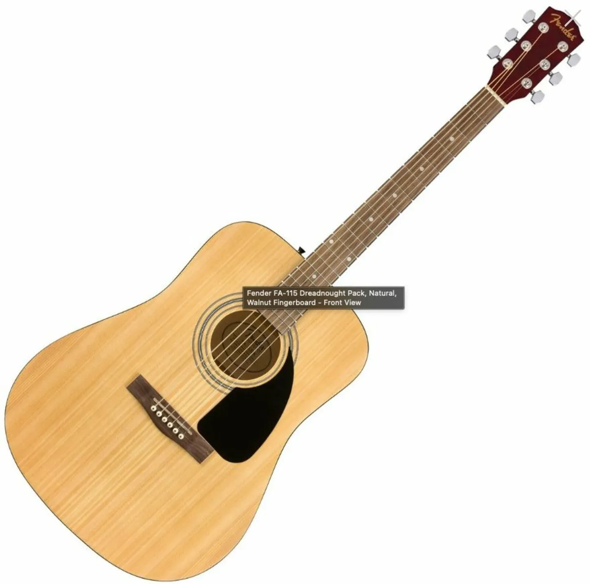Fender FA-15 Acoustic Guitar, - Image 3
