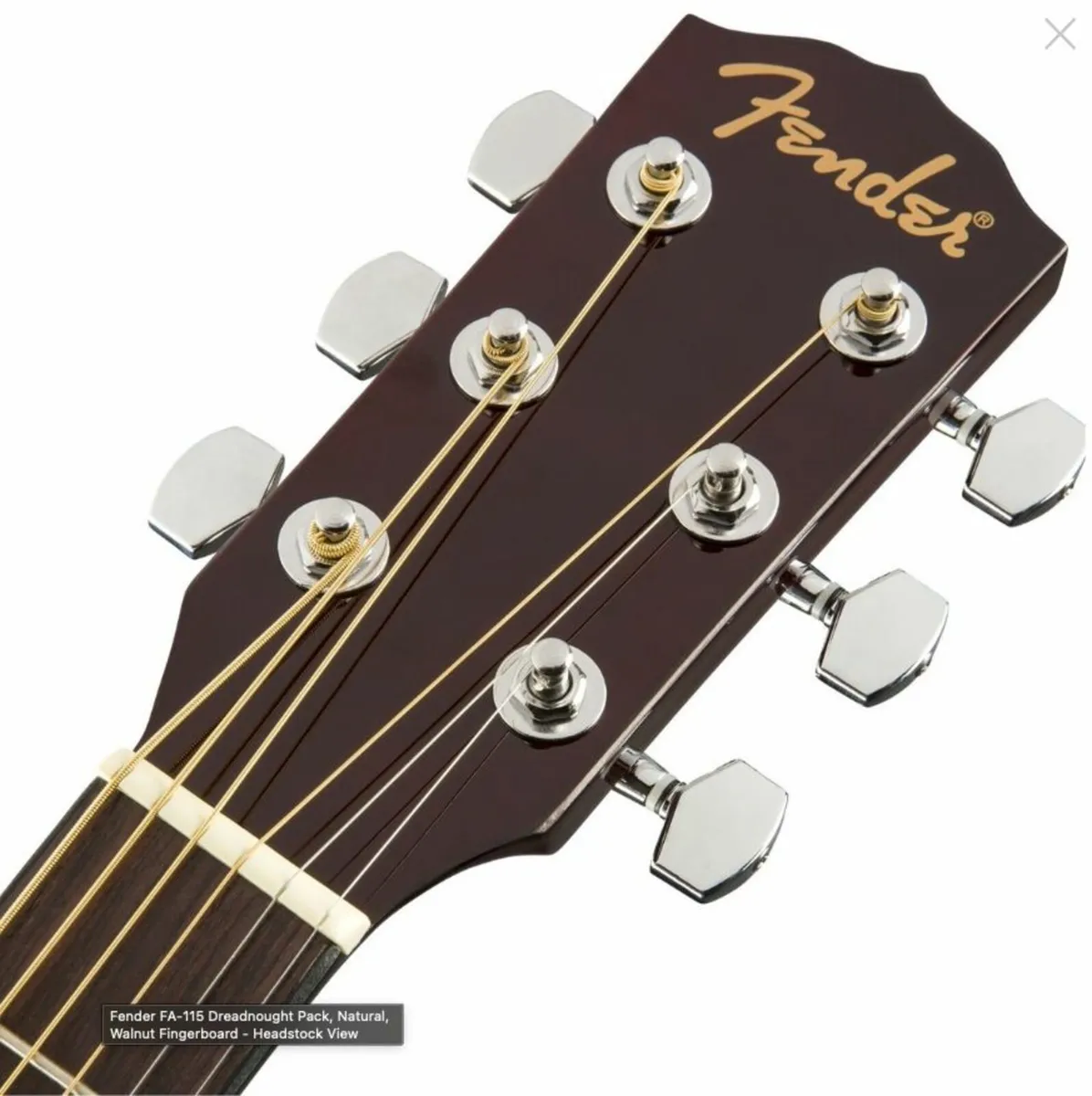 Fender FA-15 Acoustic Guitar, - Image 4