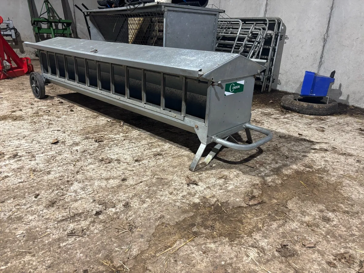 Lamb creep feeder & hay rack - Image 2