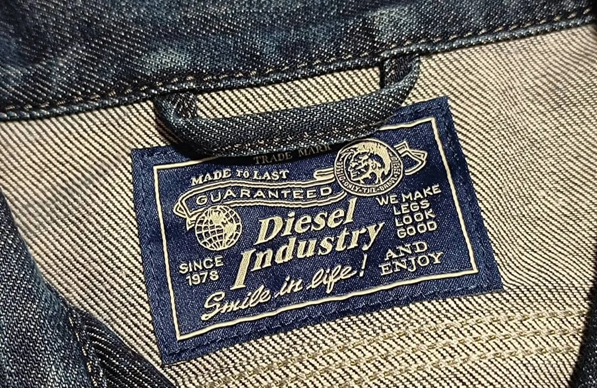 Unisex Diesel Blue Denim Jacket - Image 4