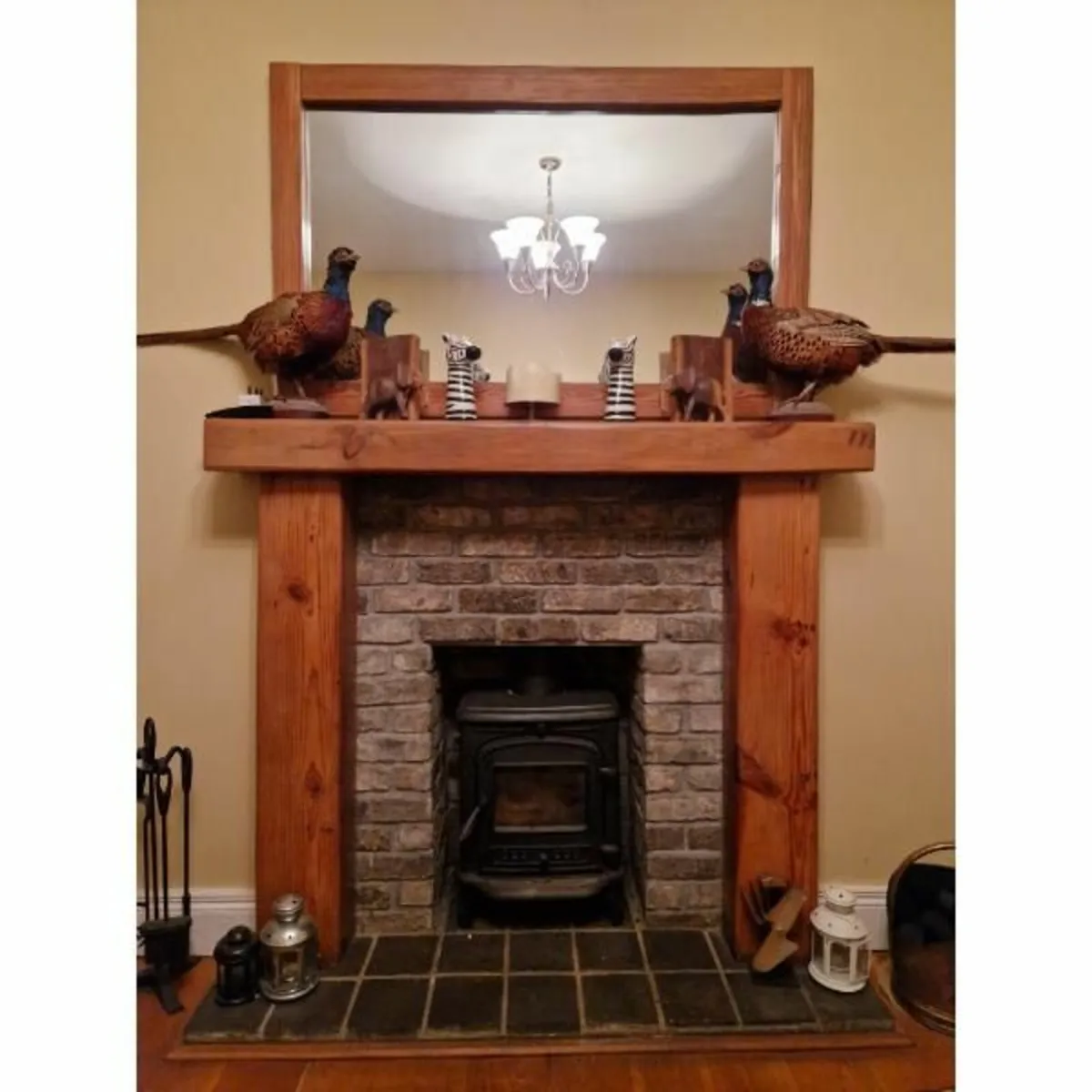 Mantel & Uprights – Timber Beam Surrounds - Image 4