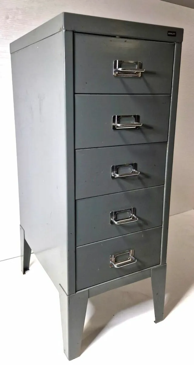Sturdy Strong 4 Drawer Metal Cabinet - Image 1