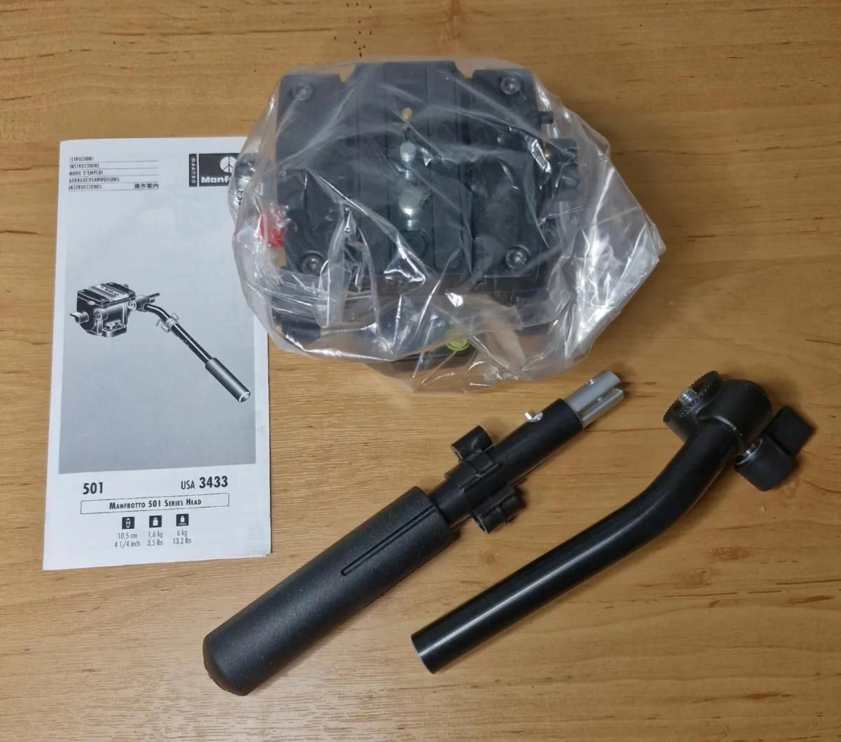 Manfrotto 501 Series Head - Image 3