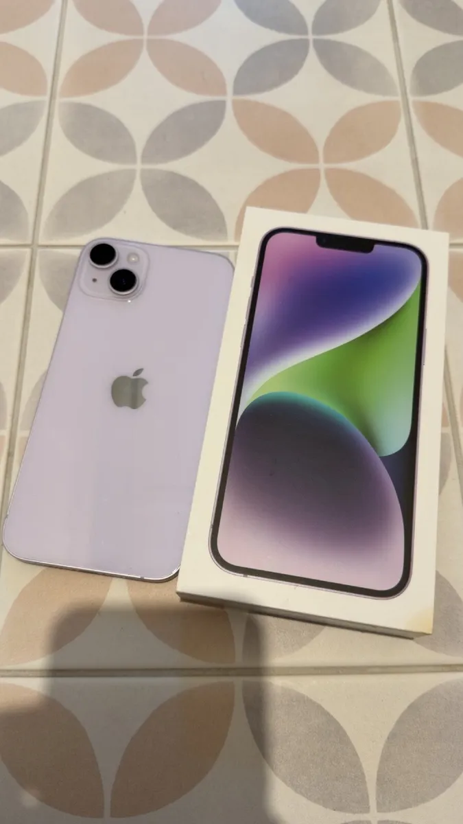 Purple iPhone 14 Plus  128gb - Image 2