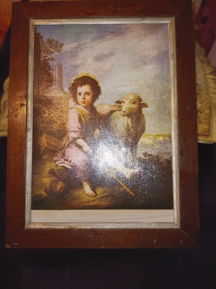 Beautiful vintage holy picture - Image 1