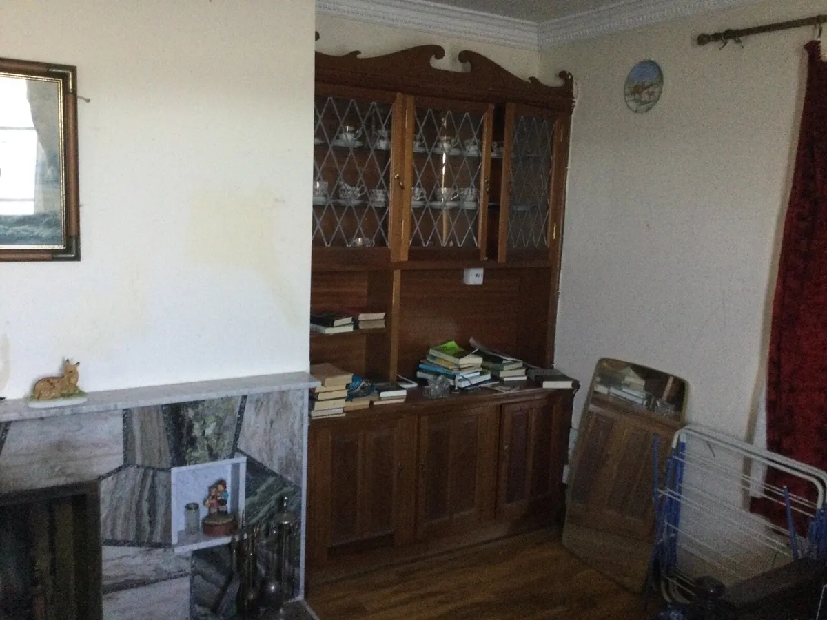 Connemara Marble Fire Place and Mahogny Units - Image 3