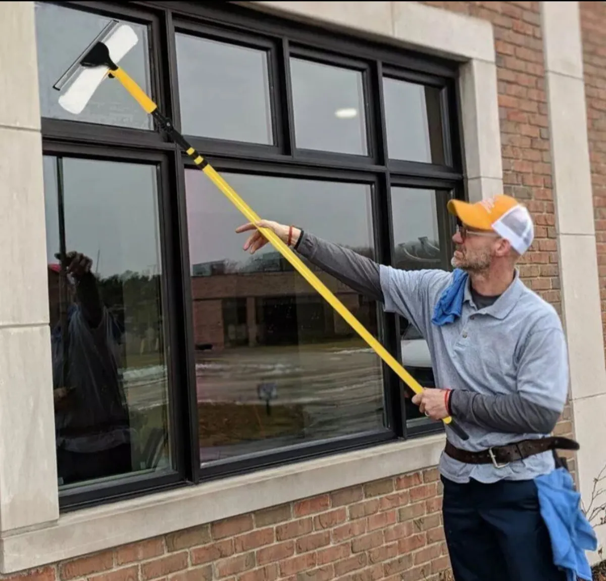 3.5Metre Window Cleaning Kit Extendable Pole NEW - Image 3