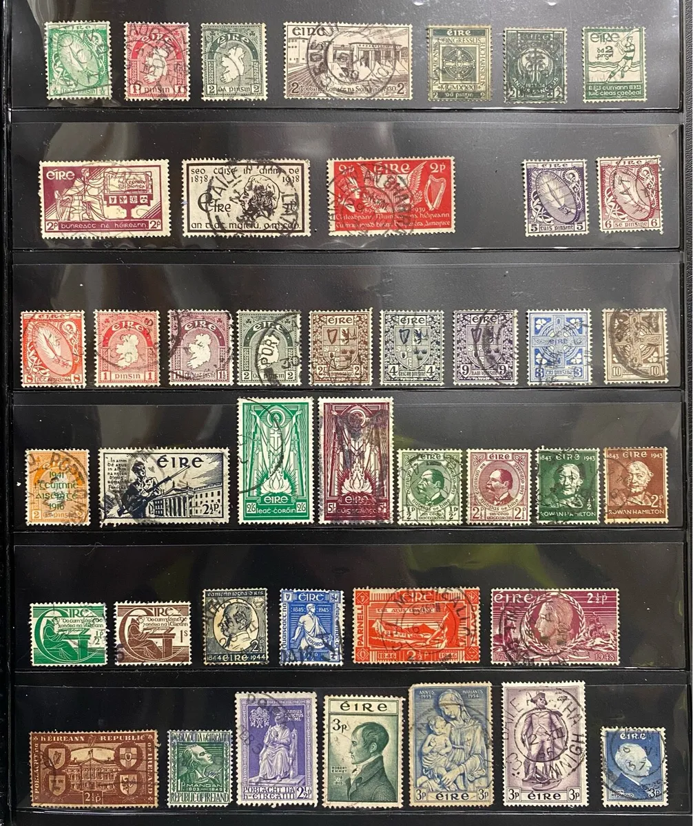 Early Ireland stamps lot - Image 1