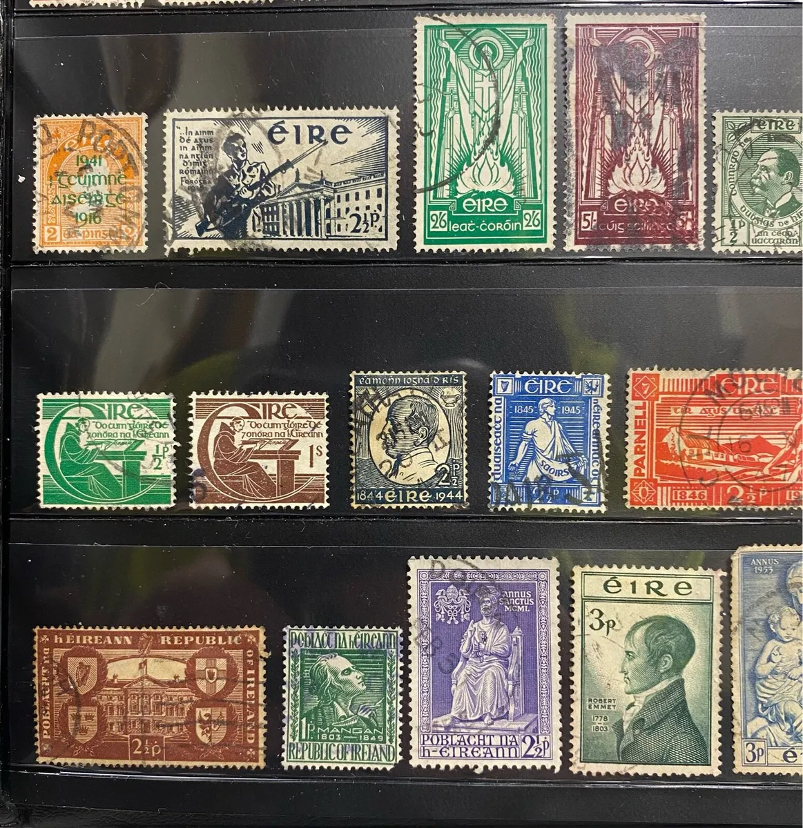 Early Ireland stamps lot - Image 4
