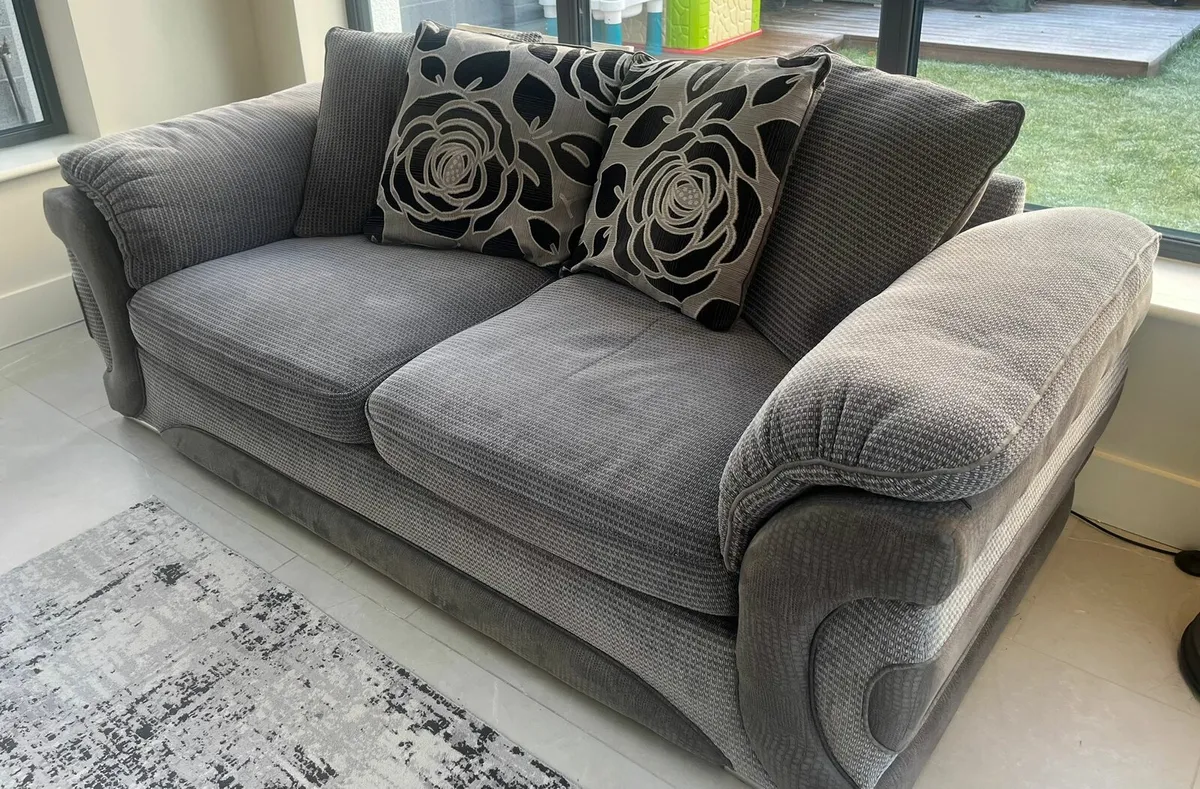 3 Seater Sofa and Armchair - Image 2